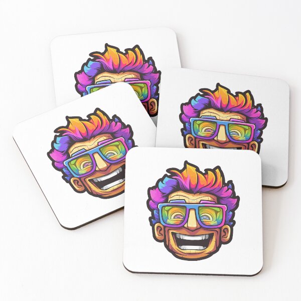 Item preview, Nerd Face Emoji designed and sold by Artwyz.