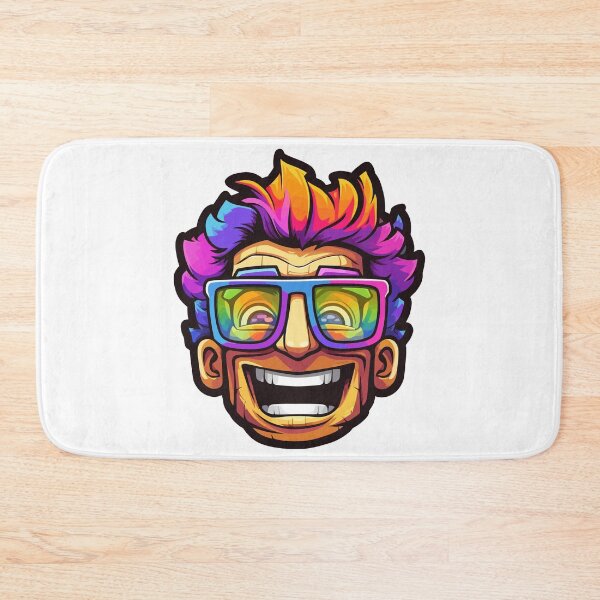 Item preview, Nerd Face Emoji designed and sold by Artwyz.