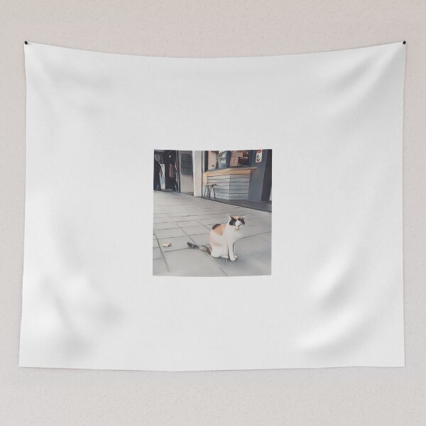 Item preview, Curious Wanderer Cat designed and sold by hssua188.