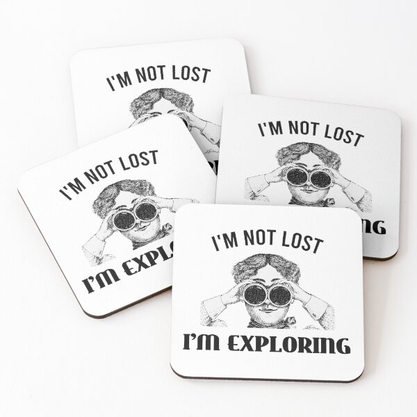 Item preview, I'm not lost, I'm exploring designed and sold by wonderxwander.