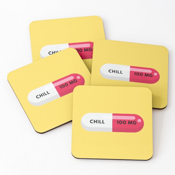 Item preview, Chill Pill Art Print designed and sold by Molly Made.