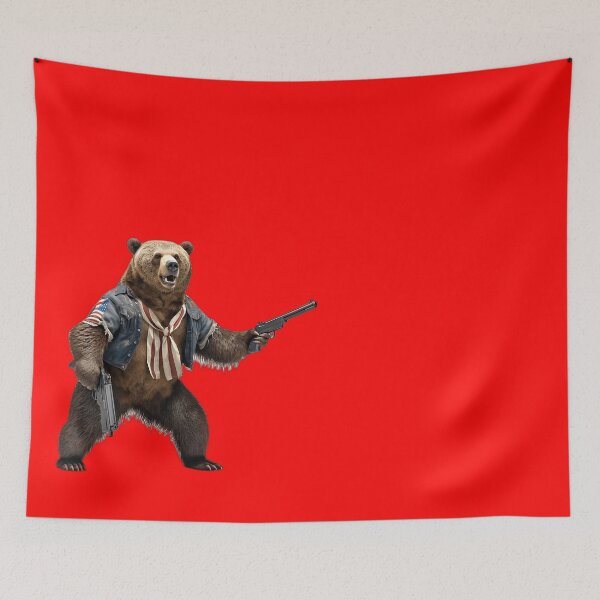 Item preview, Patriotic Bear with Guns designed and sold by ReapHavok.