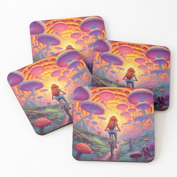 Item preview, Psychedelic Joyful Ride  designed and sold by Shroomworlds.