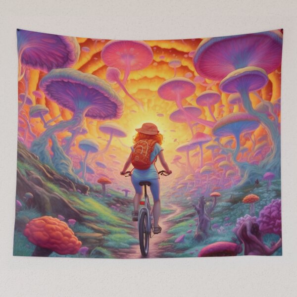 Item preview, Psychedelic Joyful Ride  designed and sold by Shroomworlds.