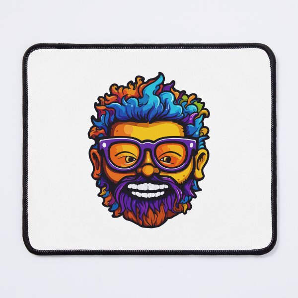 Item preview, Playful Nerd Emoji Illustration designed and sold by Artwyz.