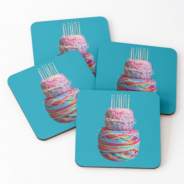 Item preview, Birthday Yarn Cakes designed and sold by Yarn Wolf Creations.