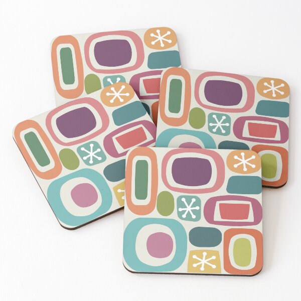 Artikelvorschau, Atomic Age Art Fieldstones Bunt entworfen und verkauft von thepixelgarden.