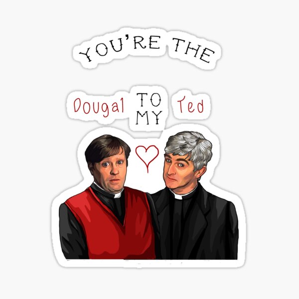 Father Ted Valentines Sticker
