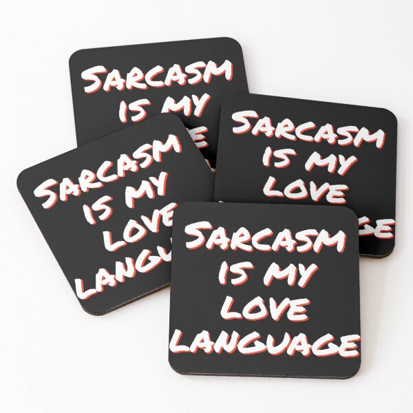 Item preview, Sarcasm is my love language designed and sold by horvath019.