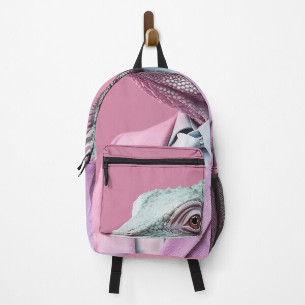 Item preview, Chameleon in a pink jacket and tie designed and sold by anytka.
