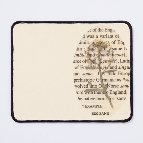 Item preview, Flower on vintage page N designed and sold by Julianum.