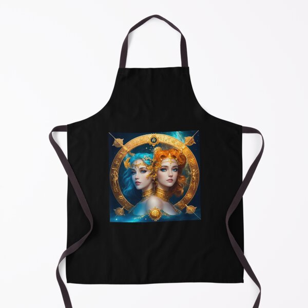 Item preview, Gemini Zodiac Sign Art Abstraction designed and sold by ValleyDream.