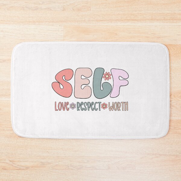 Item preview, Retro Self Love Typography designed and sold by HappyLifeCreate.