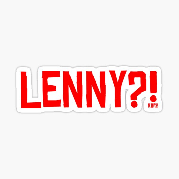 Vista previa del artículo con la obra «¡LENNY!», diseñado y vendido por FelisaMunn.