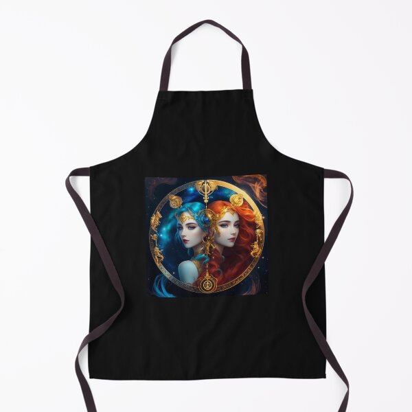 Item preview, Gemini Zodiac Sign Art Abstraction designed and sold by ValleyDream.