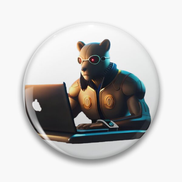 Item preview, Cyberpunk bear designed and sold by dosedai.