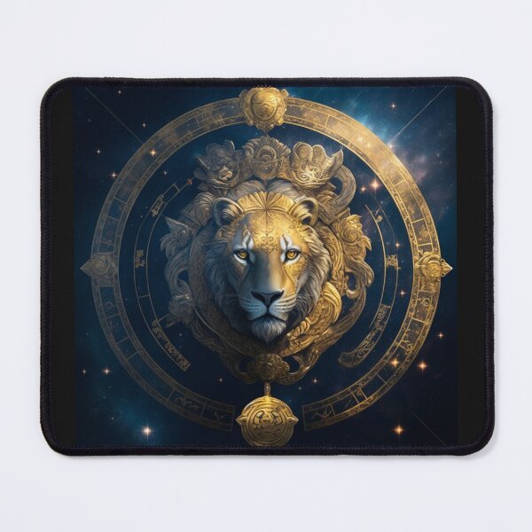 Item preview, Leo Zodiac Sign Art Abstraction designed and sold by ValleyDream.