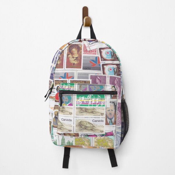 Item preview, Vintage Old Canada Postage Stamps Page designed and sold by Willow Art Boutique.