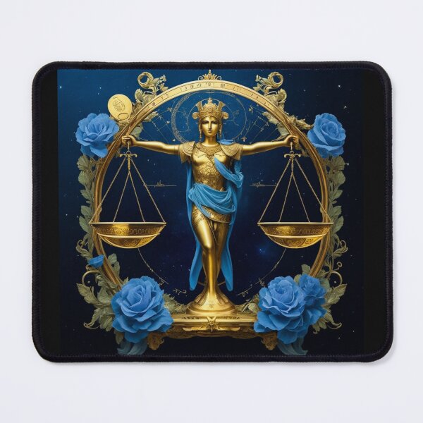 Item preview, Libra Zodiac Sign Art Abstraction designed and sold by ValleyDream.