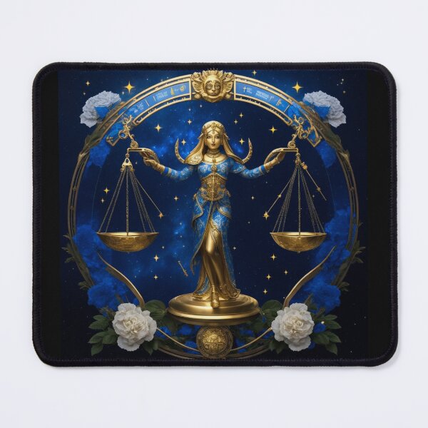 Item preview, Libra Zodiac Sign Art Abstraction designed and sold by ValleyDream.