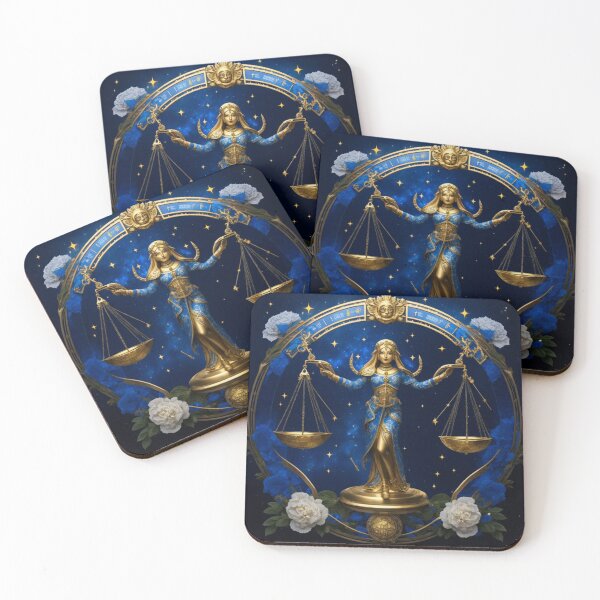 Item preview, Libra Zodiac Sign Art Abstraction designed and sold by ValleyDream.