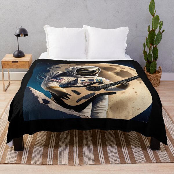 Item preview, Sloth On The Moon Playing Guitar designed and sold by AgataKaja.