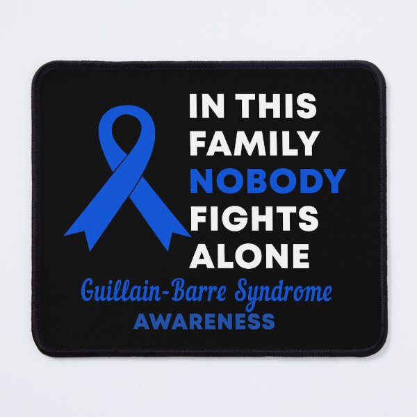 Item preview, In This Family Nobody Fights Alone Guillain-Barre Syndrome Awareness designed and sold by Color-Sparkle.