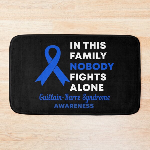 Item preview, In This Family Nobody Fights Alone Guillain-Barre Syndrome Awareness designed and sold by Color-Sparkle.