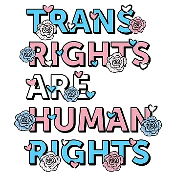 Artwork thumbnail, Trans Rights are Human Rights by SavannahLilyDesigns
