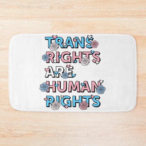 Item preview, Trans Rights are Human Rights designed and sold by SavannahLilyDesigns.
