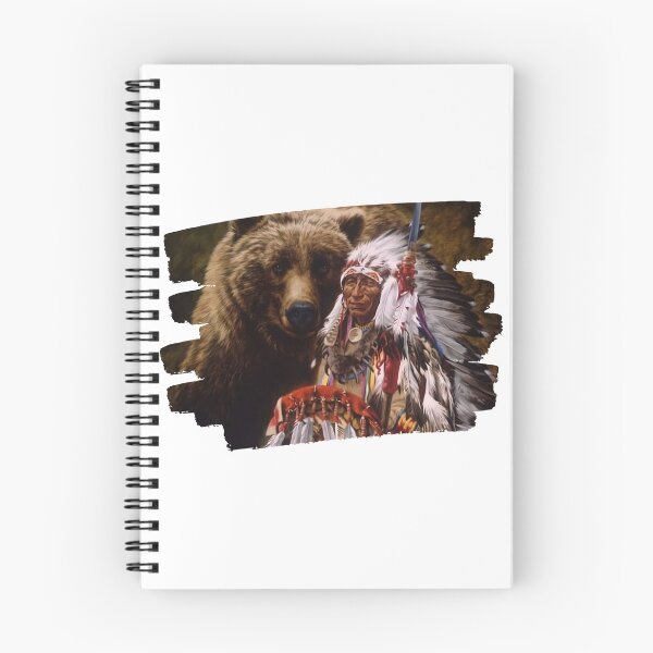 Item preview, Apache Indian with Bear designed and sold by JAFMArt.