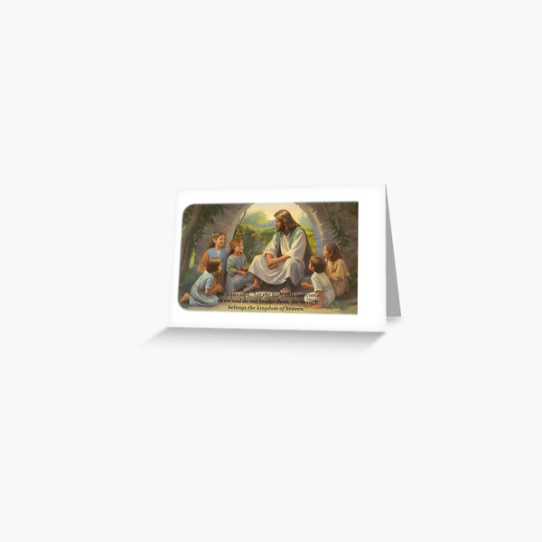 Item preview, Jesus and the Children designed and sold by jcowandjoe.