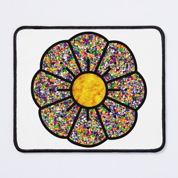 Item preview, Abstract Progress Pride Flower designed and sold by SilverFantasy.