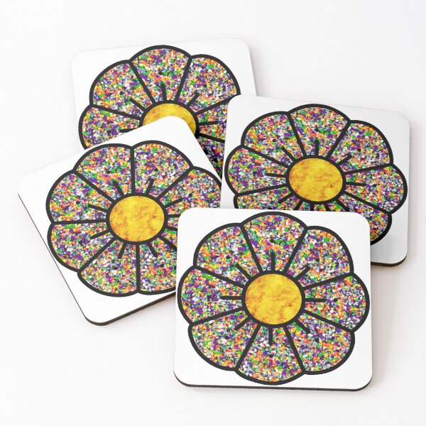 Item preview, Abstract Progress Pride Flower designed and sold by SilverFantasy.