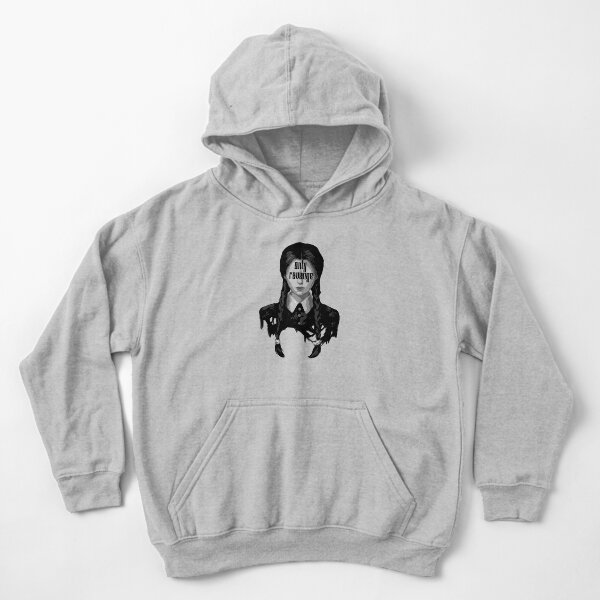Wednesday Addams This Is My Happy Face Kids Pullover Hoodie for Sale by ccuk66 Redbubble