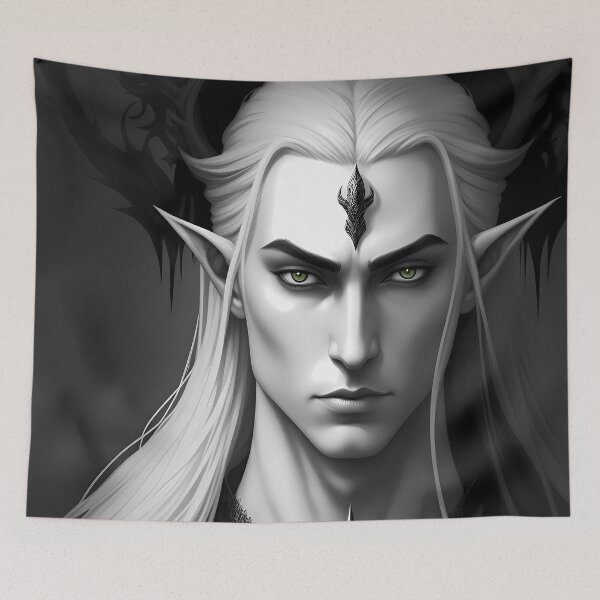 Item preview, Dark Fantasy Male Marbleborn Character 60 designed and sold by Inspire-Imagery.