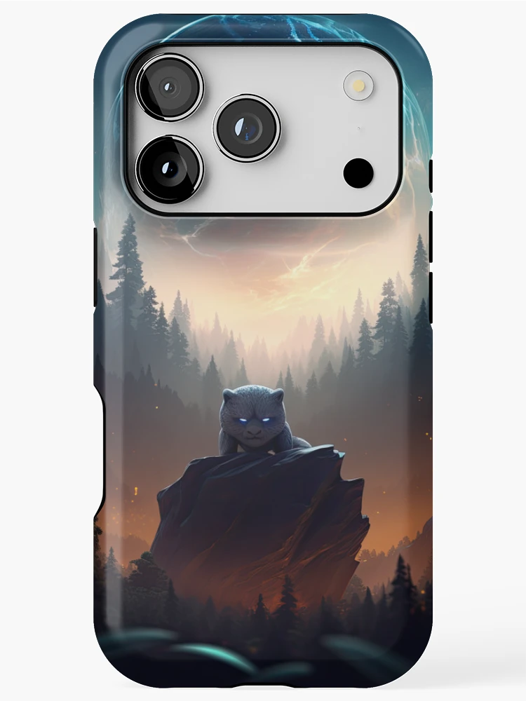 Thumbnail 1 of 4, iPhone Case, Tiny Protector designed and sold by For-Rosa.