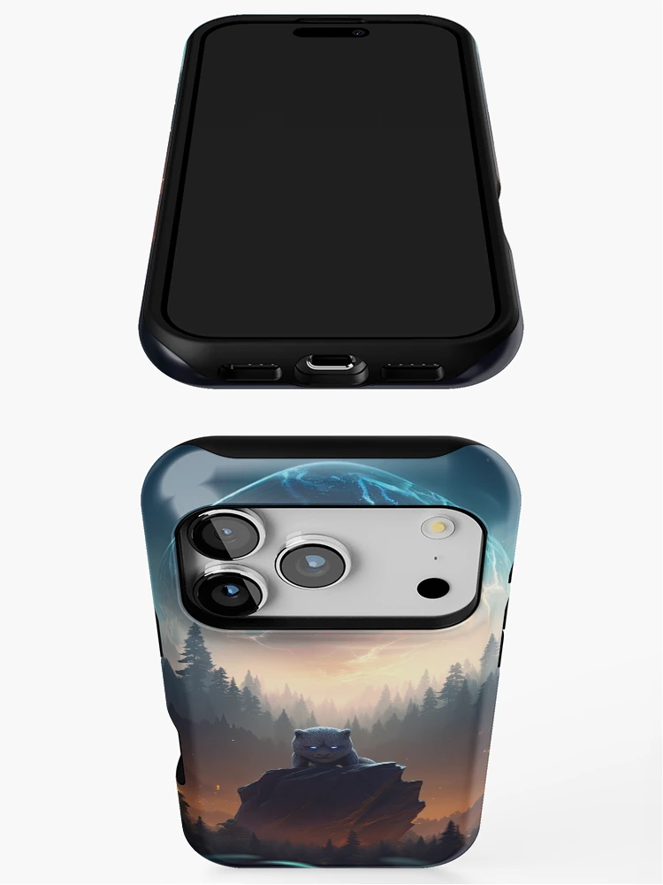 Thumbnail 3 of 4, iPhone Case, Tiny Protector designed and sold by For-Rosa.