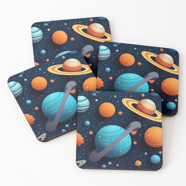 Aperçu de l'œuvre Solar system. Colorful planets, galaxy and universe. Space cartoon. créée et vendue par anytka.