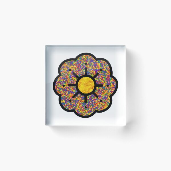 Item preview, Abstract Pride Flower designed and sold by SilverFantasy.