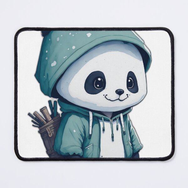 Item preview, Panda with Hoodie designed and sold by Mostofus.