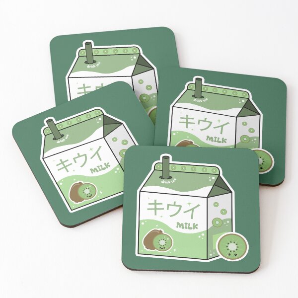 Item preview, Kawaii Kiwi Milk designed and sold by sasyall.