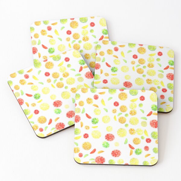 Item preview, summer citrus fruit pattern  designed and sold by ColorandColor.