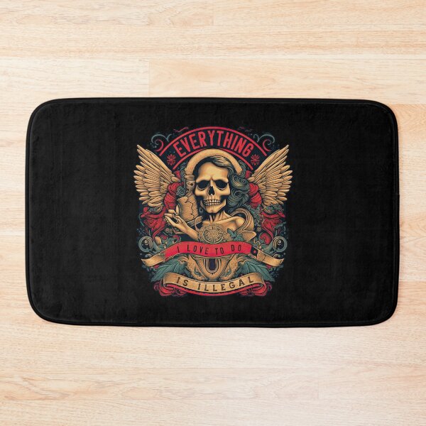 Item preview, Everything I Love to do is Illegal Design designed and sold by danielliamgill.