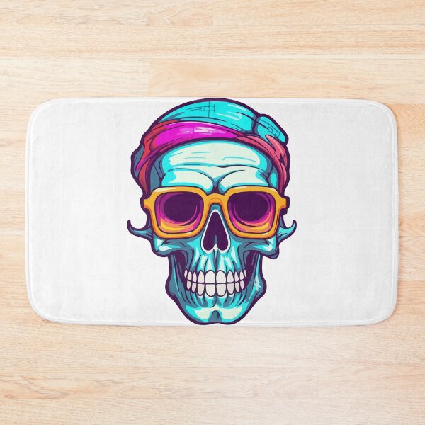 Item preview, Nerd Skull Face Emoji designed and sold by Artwyz.
