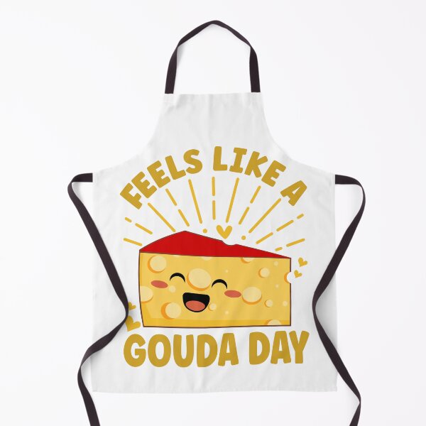 Item preview, Feels Like a Gouda Day| Cute and Funny Positive Gouda Cheese designed and sold by PearlMoonGrapes.