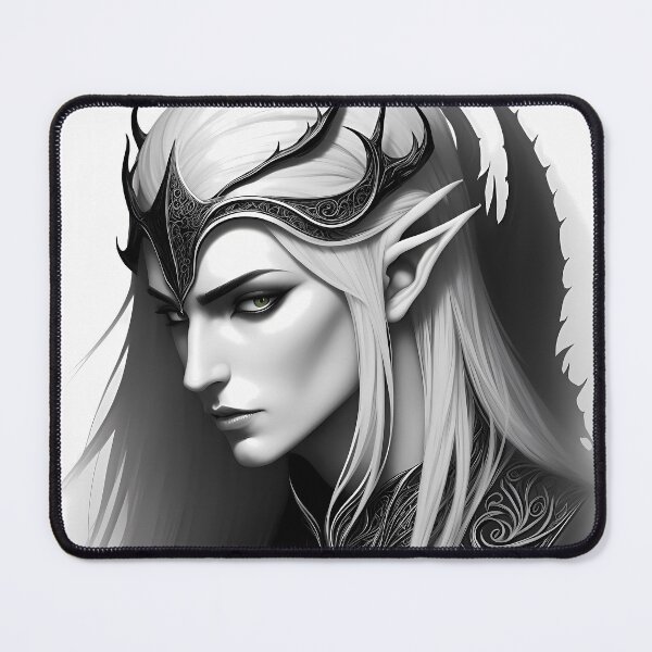 Artikelvorschau, Dark Fantasy Female Marbleborn Charakter 101 entworfen und verkauft von Inspire-Imagery.