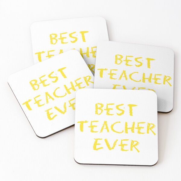 Item preview, Best Teacher Ever (Yellow) designed and sold by noelle20.