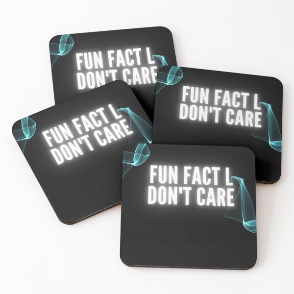 Aperçu de l'œuvre fun fact l don't care créée et vendue par Raxidkou.