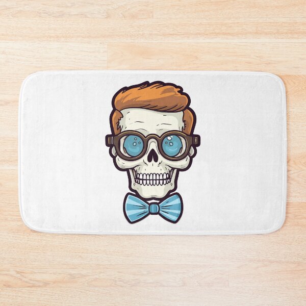 Item preview, Nerd Skull Emoji designed and sold by Artwyz.